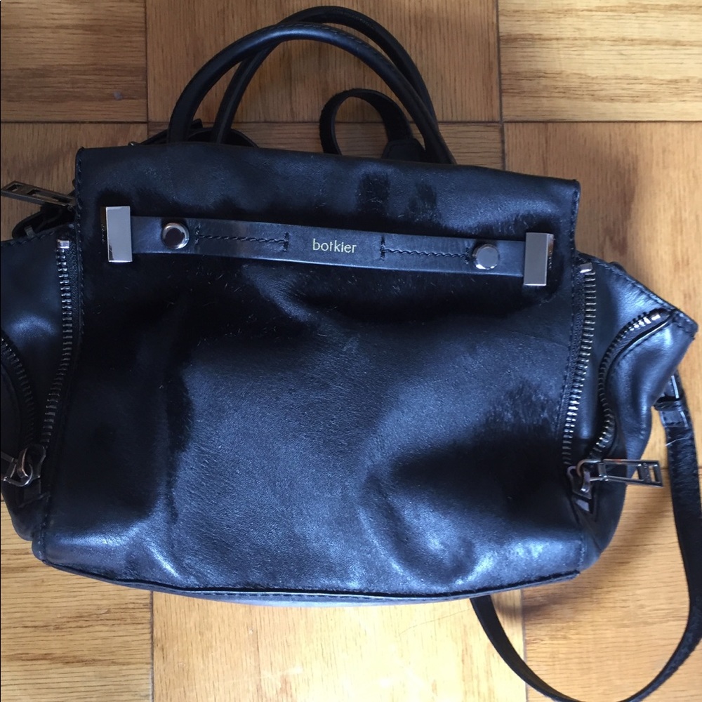 Botkier - Beautiful black cow hide bag